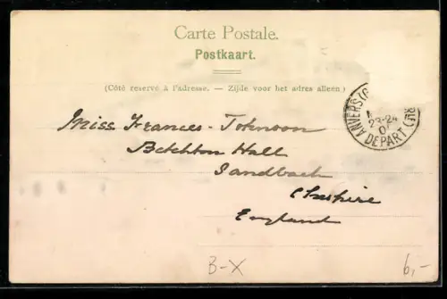 AK Anvers, Le Musée