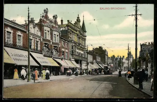 AK Ealing, Broadway, J. Hoadley Drapery