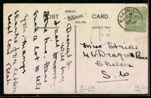 AK Ealing, Broadway, J. Hoadley Drapery