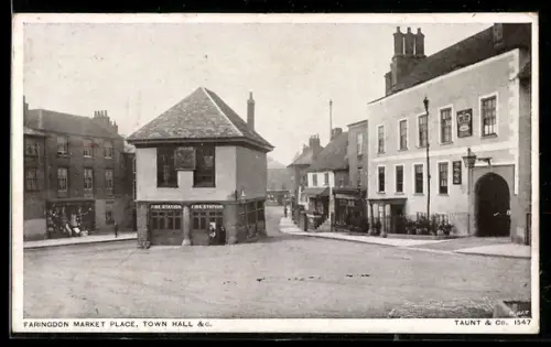 AK Faringdon, Fardingdon Market Place, Town Hall