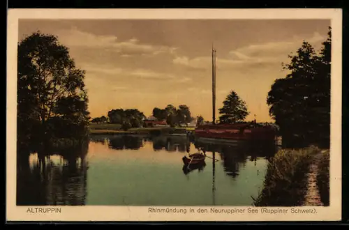 AK Altruppin, Rhinmündung in den Neuruppiner See