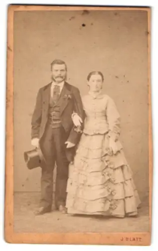 Fotografie J. Blatt, Hietzing, Hauptstrasse 10, Herr und Frau Andraschky