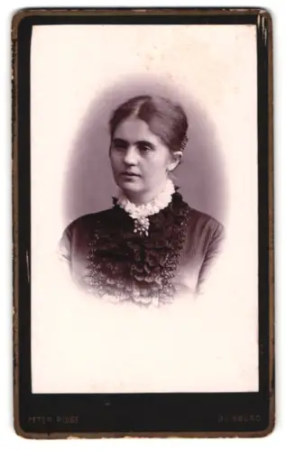 Fotografie Peter Risse, Duisburg, Porträt von Wilhelmine Minna Müller