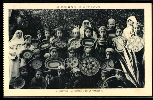 AK Kabylie, Travail de la Vannerie