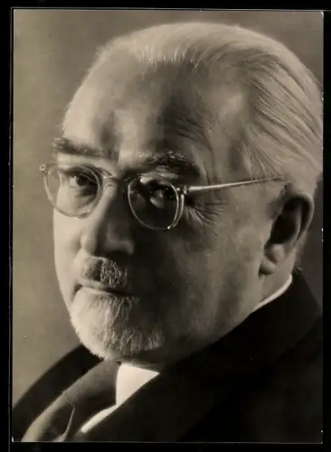 AK Dr. Otto Nuschke im Porträt