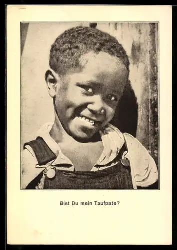 AK Lächelndes Kind, Katholische Mission