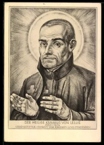 AK Der Heilige Kamillus von Lellis