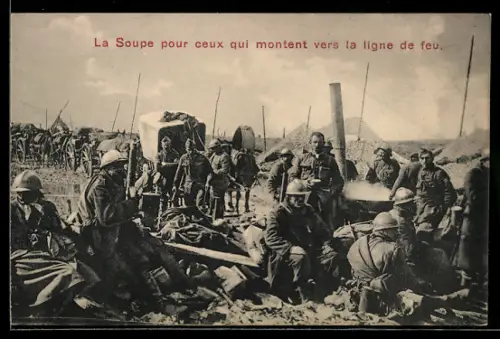 AK La Soupe pour ceux qui montent vers la ligne de feu
