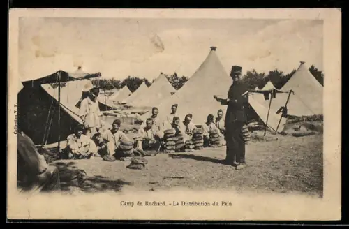 AK Camp du Ruchard, La Distribution du Pain