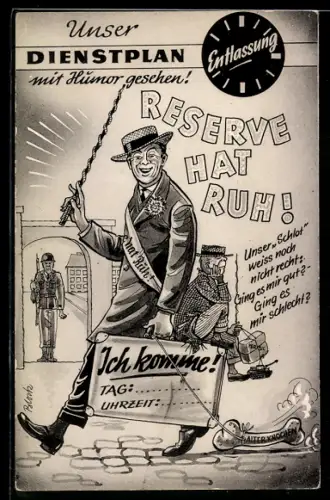 AK Reserve hat Ruh!, Entlassener Soldat, Bundeswehr