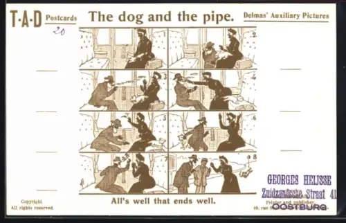 AK The dog and the pipe, All`s well..., Delmas` Auxiliary Pictures