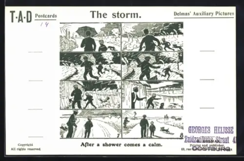 AK The storm, After a shower comes a calm, Delmas` Auxiliary Pictures