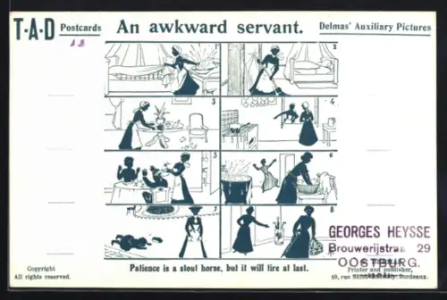 AK A awkward servant, Patience is a stout horse..., Delmas` Auxiliary Pictures