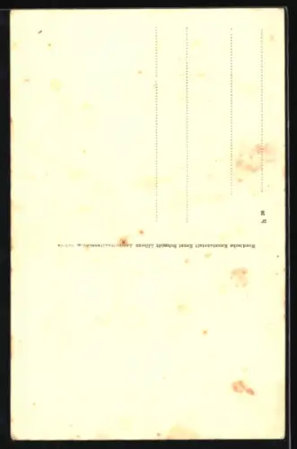 AK Max Schubert, Humorist u. Rezitator, Portrait