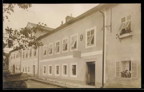 Foto-AK Wegscheid / bay. Wald, Lebzelterei von Maria Meier