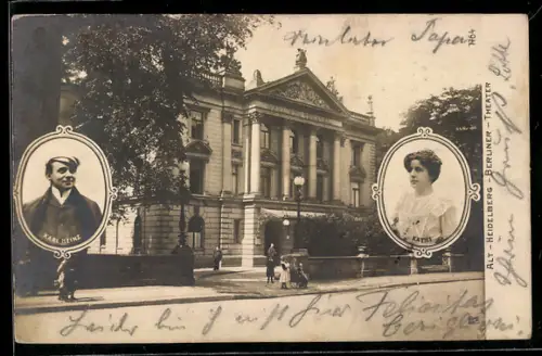 AK Berlin-Kreuzberg, Berliner Theater, Charlottenstrasse 90-92, Karl-Heinz und Kathi