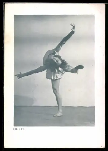 AK Tänzerin beim Ausdruckstanz, Palucca