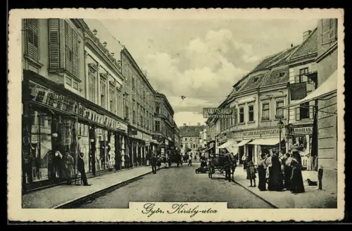 AK Györ, Kiraly-utca
