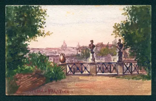 Handzeichnung Roma, Palatino