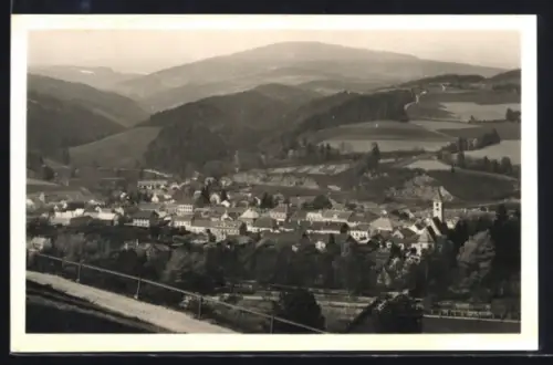 AK Aspang /N.-Ö., Panorama mit Hochwechsel