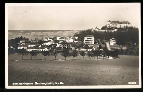 AK Neulengbach /N.-Ö., Blick in den Ort