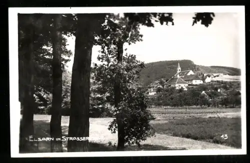 AK Elsarn in Strassertal, Blick zur Kirche