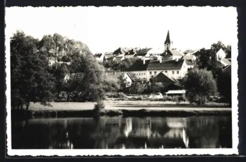 AK Haslach im Mülkreis, Uferpartie am See