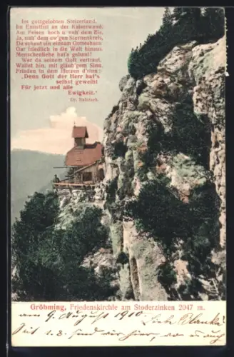 AK Gröbming, Friedenskirche am Stoderzinken