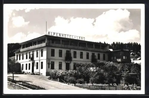 AK Mönichkirchen /N. Ö., Alpenhotel Lang