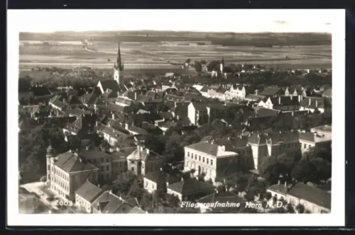 AK Horn /N.D., Fliegeraufnahme