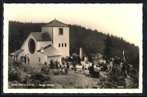 AK Hohe Wand, Dollfusskirchlein, Bergkirche
