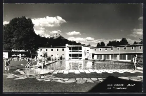 AK Bad Aussee, Motel mit Trisselwand
