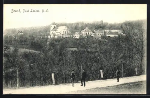 AK Brand-Laaben, Panorama mit Kirche
