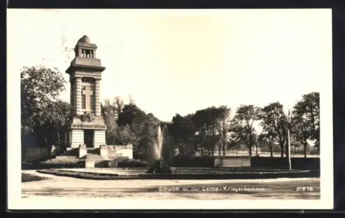 AK Bruck a. d. Leitha, Kriegerdenkmal
