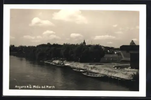 AK Angern /N.Ö., Motiv an der March