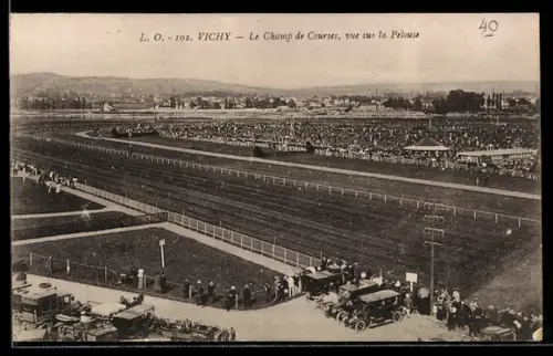 AK Vichy, Le Champ de Courses, vue sur la Pelouse