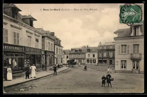 AK Bosc-le-Hard, Place du Petit Marché