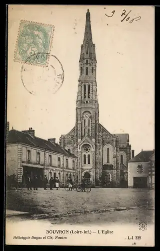 AK Bouvron /Loire-Inf., L`Eglise