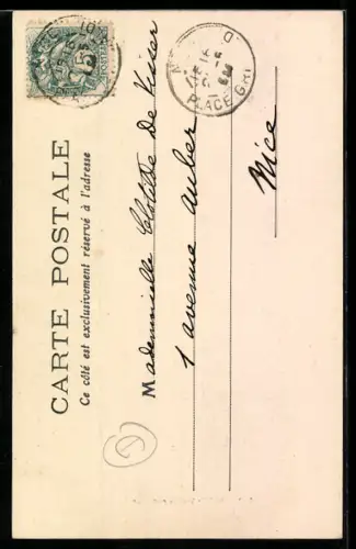 AK Nice, Rue Rosetti