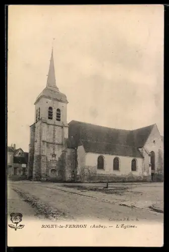 AK Rigny-le-Ferron /Aube, L`Église