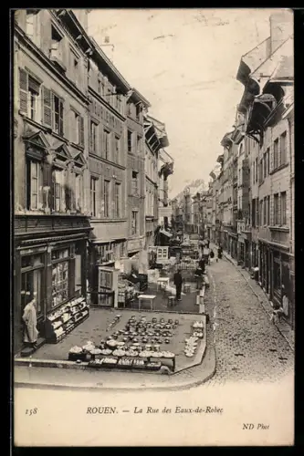AK Rouen, La Rue des Eaux-de-Robec