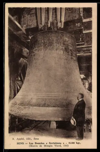 AK Sens, Les Bourdon Savinienne, Glocke