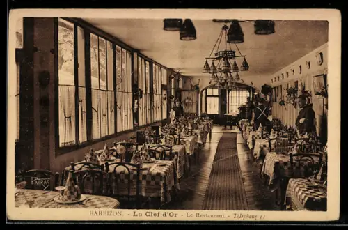 AK Barbizon, La Clef d`Or, Le Restaurant