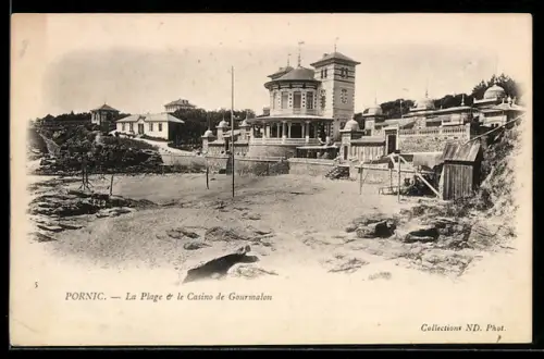 AK Pornic, La Plage & le Casino de Gourmalon
