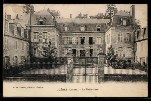 AK Guéret /Creuse, La Préfecture