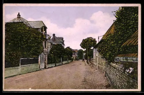 AK Saint-Aubin-sur-Mer /S.-Inf., Hôtel des Bains et Villas