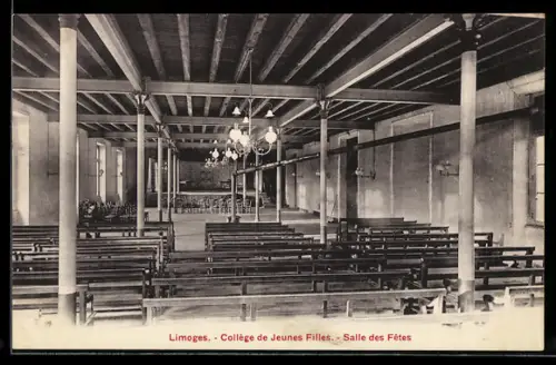 AK Limoges, Collèges de Jeunes filles, Salle des Fêtes