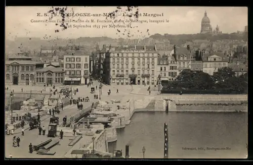 AK Boulogne-sur-Mer, Le Pont Marguet