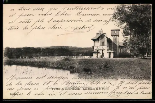 AK Compiegne, Les Etangs de St-Pierre