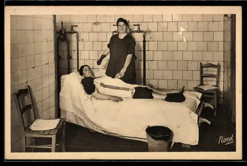 AK Dax /Landes, Établissement Thermal des Baignots, Application locale de Boues